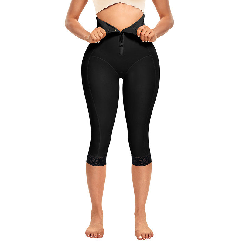 High Waist Body Shaping Butt-lift Underwear High-end Close-fitting And Slim-fitting Sports Fitness Waist Slimming And Belly Contracting