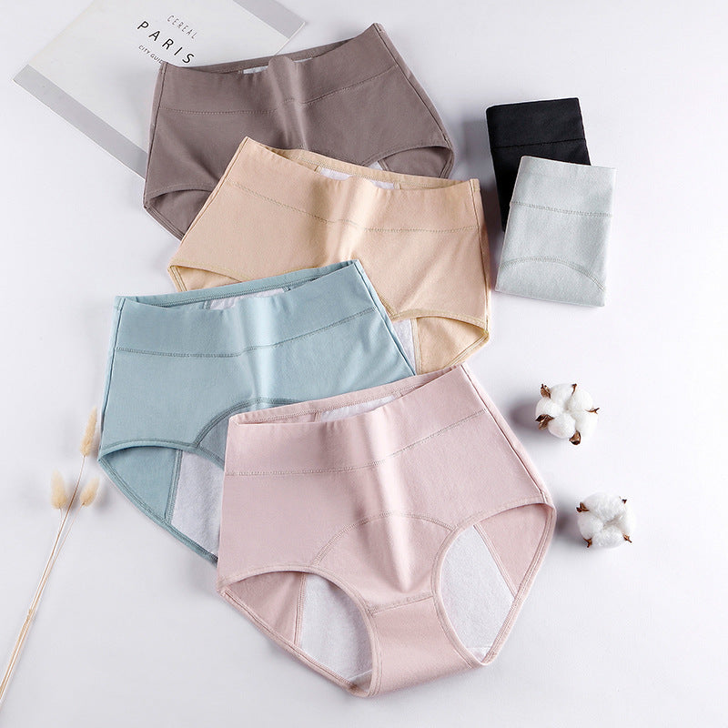 Cotton Menstrual Period Side Leakage Prevention Menstrual Panties