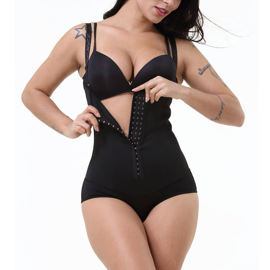 Rubber Body Shaper Buttoned Body Shaper