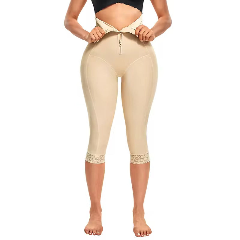 High Waist Body Shaping Butt-lift Underwear High-end Close-fitting And Slim-fitting Sports Fitness Waist Slimming And Belly Contracting