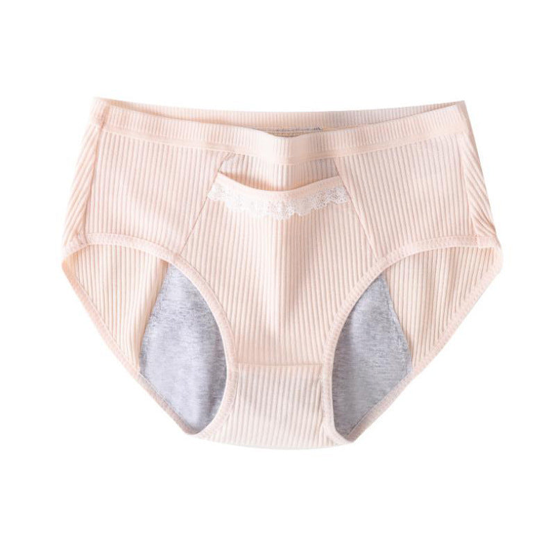 Women's Menstrual Panties Underwear Cotton Large Size Leak-proof