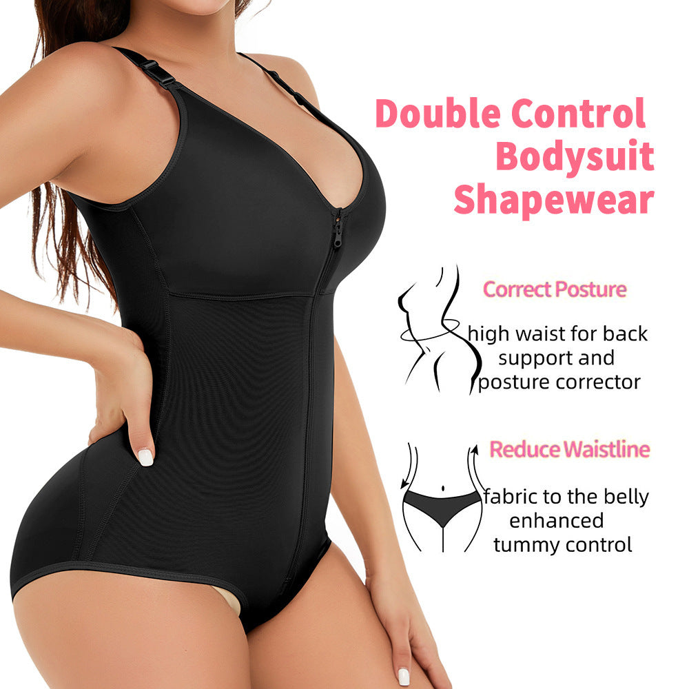 Waist Slimming And Hip Lifting Tight Large Size One-piece Corset