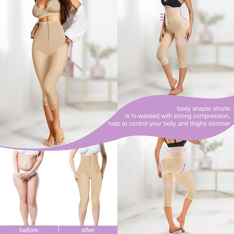 High Waist Body Shaping Butt-lift Underwear High-end Close-fitting And Slim-fitting Sports Fitness Waist Slimming And Belly Contracting